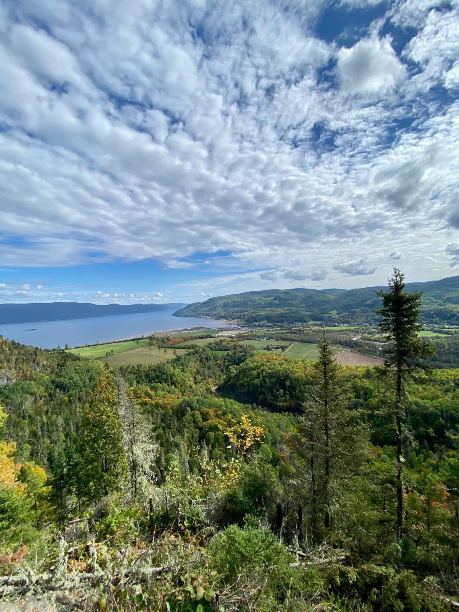 Belle Maison Avec Vue Sur La Riviere L'Anse-Saint-Jean Bagian luar foto